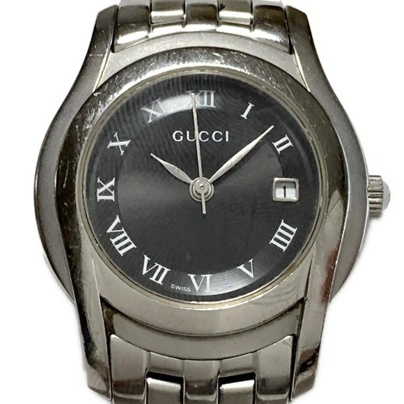 GUCCI - 5500L Silver Women's Wrist Watch 169-072825 - Picture 1 of 5